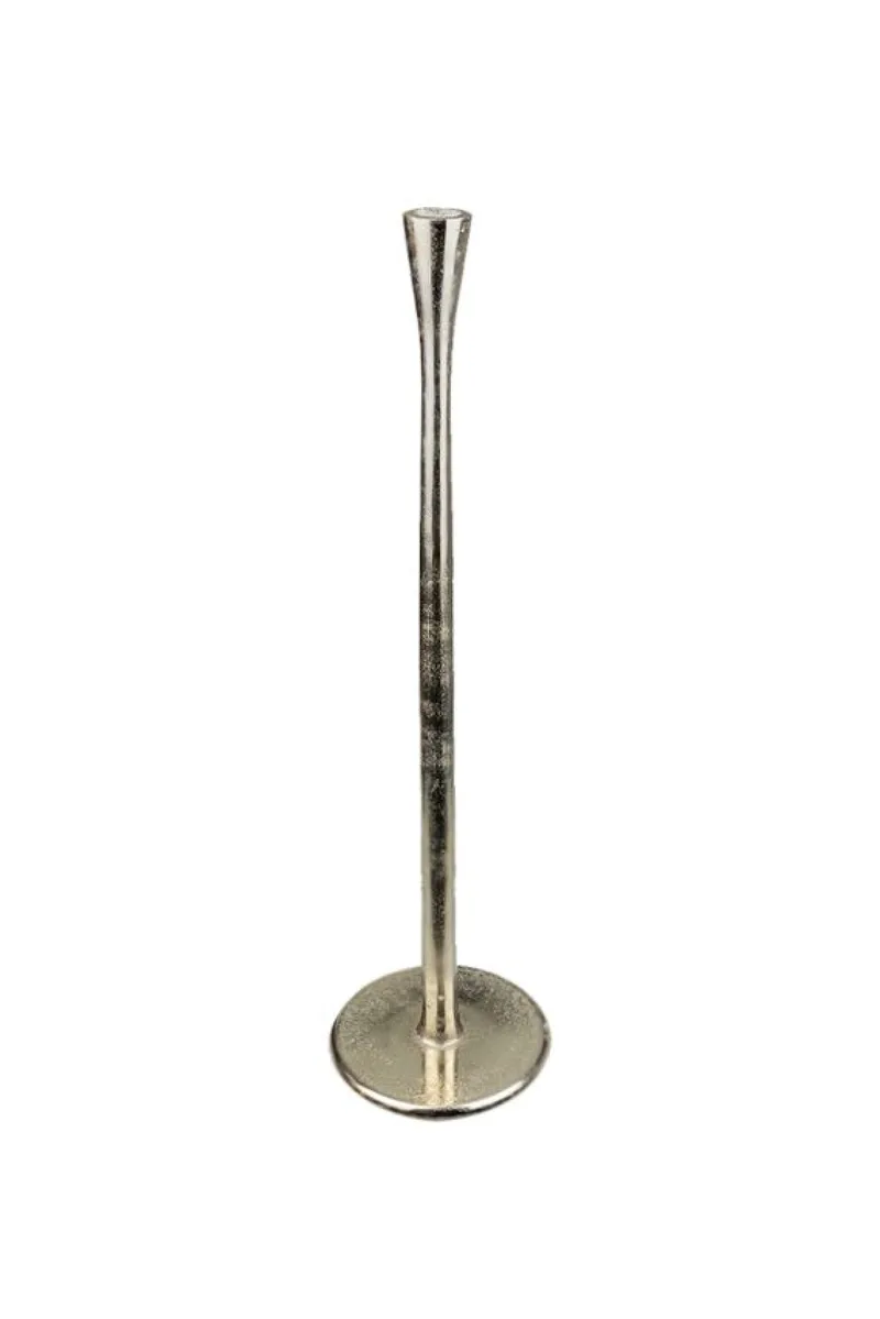 Κηροπήγιο Μεταλλικό 48.5CM 13x0x48.5cm Ασημί Kaeming
