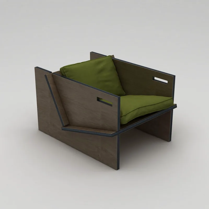 Πολυθρόνα Μπερζέρα Winner 980Npr1504 (74x57x92 cm)