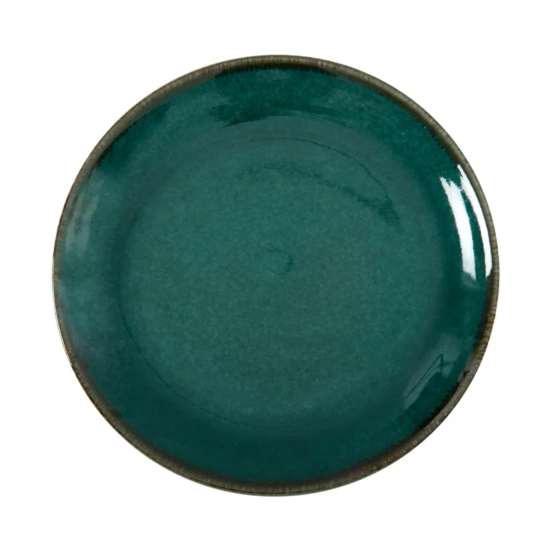 Porline Πιάτο Ρηχό Πορσελάνης Tivoli Green 27cm
