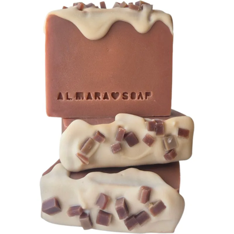 Almara Soap Caramel Cupcake χειροποίητο σαμπούνι 100 γρ