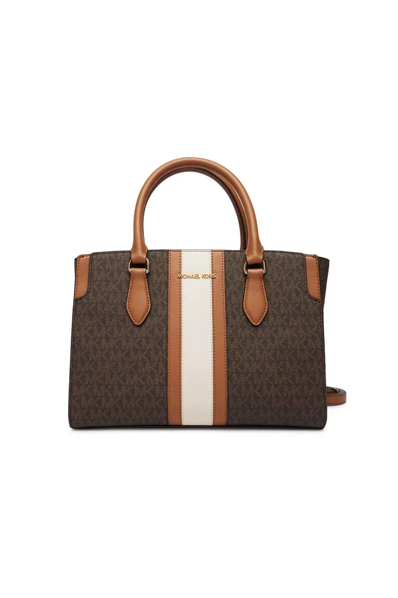 Michael Kors γυναικεία τσάντα χειρός "Becca Medium" - 30R6GQ6S2B Καφέ Σκούρο