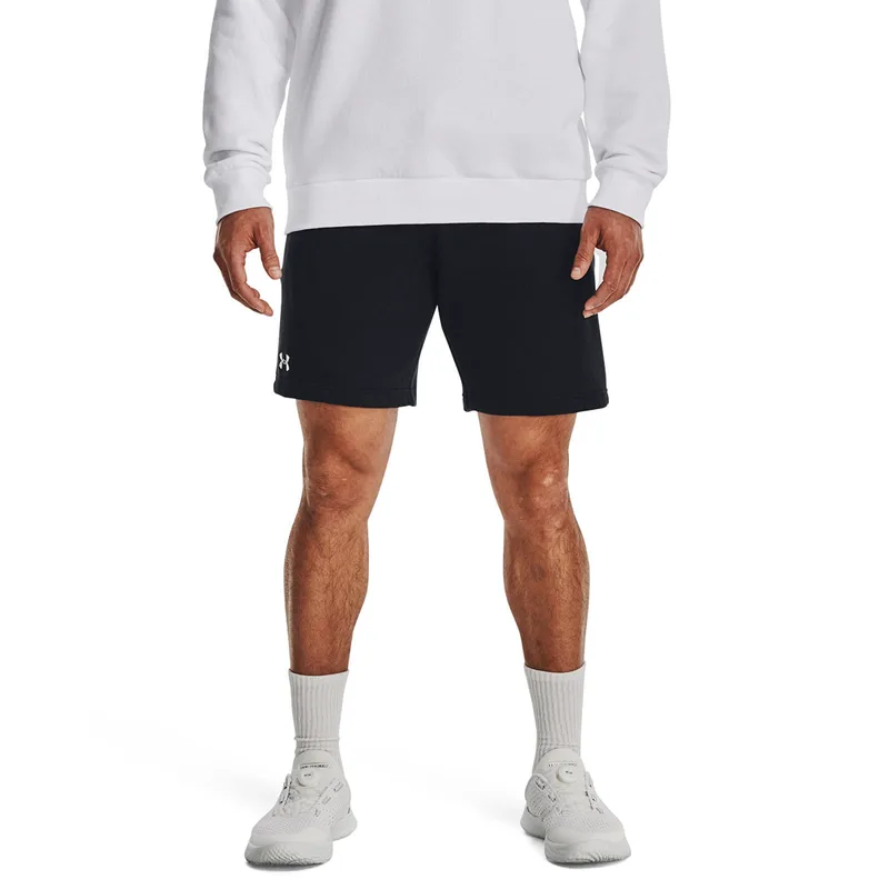 Σορτς Under Armour Rival Fleece Shorts Black/ White M