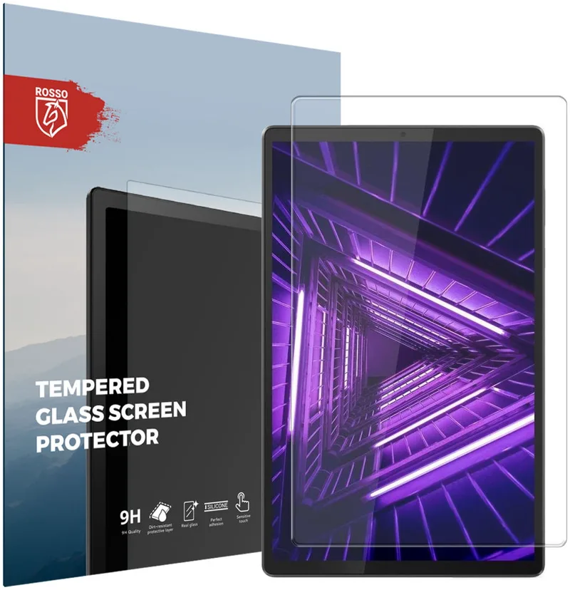 Κόκκινο Tempered Glass - Αντιχαρακτικό Προστατευτικό Γυαλί Οθόνης Lenovo Tab M10 Plus 10.3" - Clear (8719246378294)