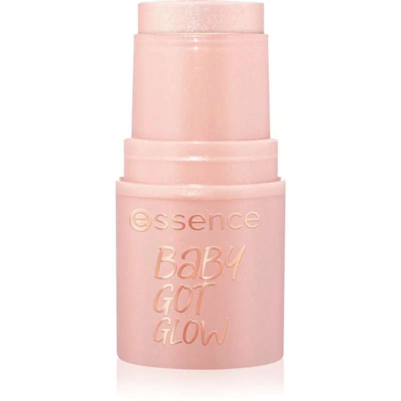 essence BABY GOT GLOW λαμπρυντική μπάρα για λaμπερή λάμψη απόχρωση 20 Rosy Glaze 5.5 γρ
