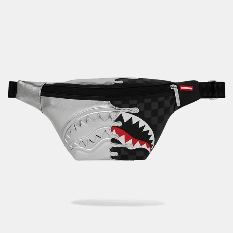 Sprayground Silver Side Drip Τσάντα Μέσης (9000278182_1523)