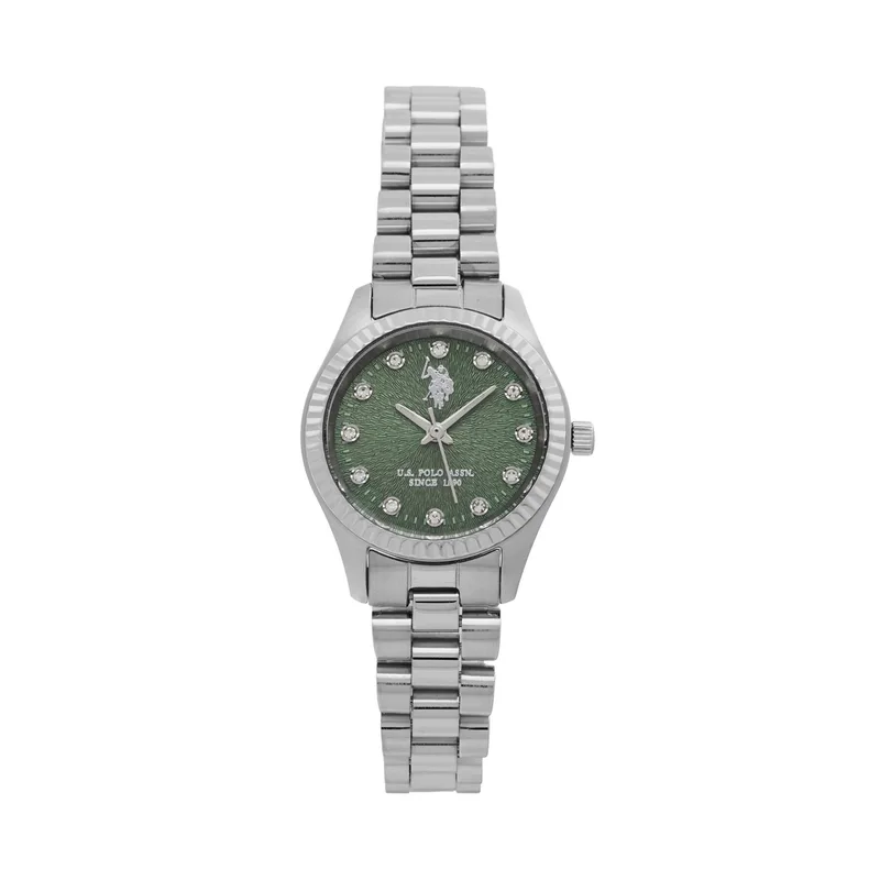 Ρολόι U.S. Polo Assn. Grace USP8497GR Ασημί