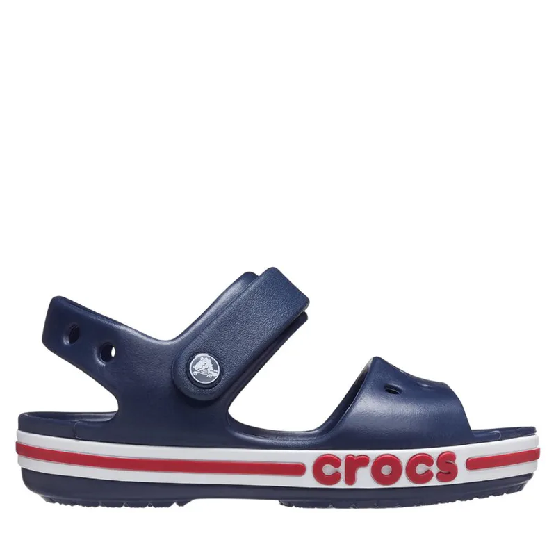 CROCS Bayaband Sandal 19-28 - ΜΠΛΕ/ΚΟΚΚΙΝΟ