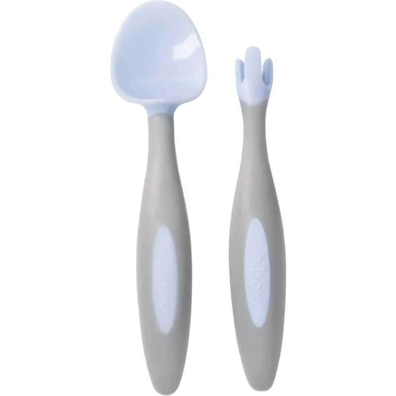 B.Box Gelato Cutlery μαχαιροπίρουνο για παιδιά Bubblegum 9m+ 2 τμχ