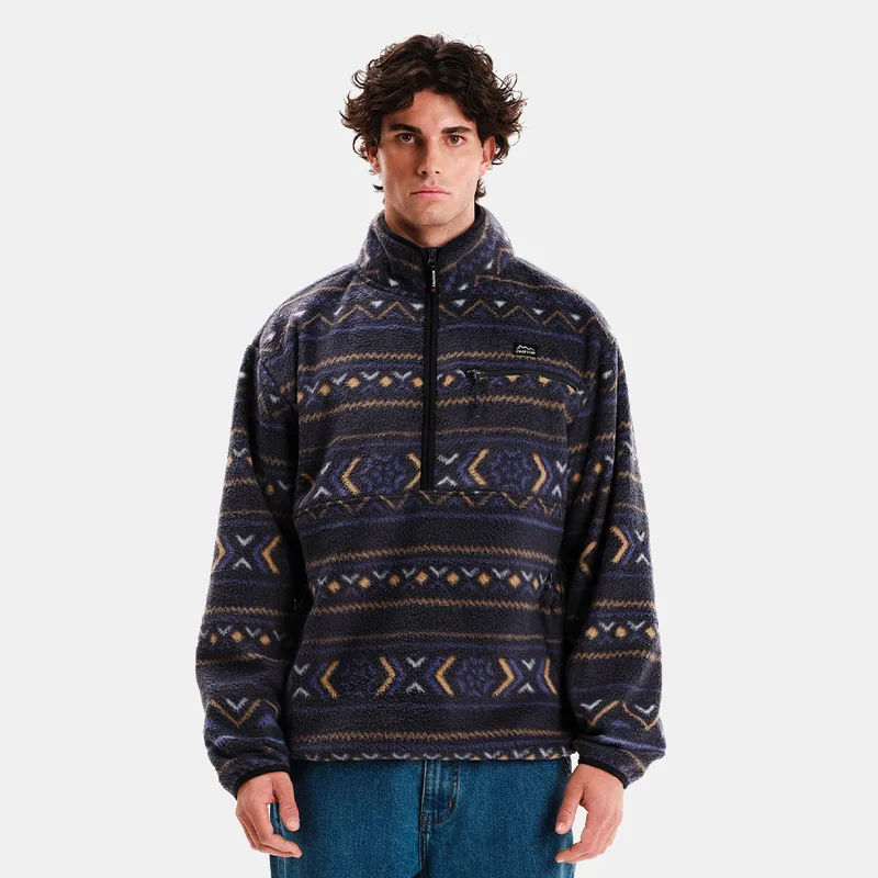 Emerson Half Zip Sherpa Ανδρικό Φούτερ (9000237359_87724)
