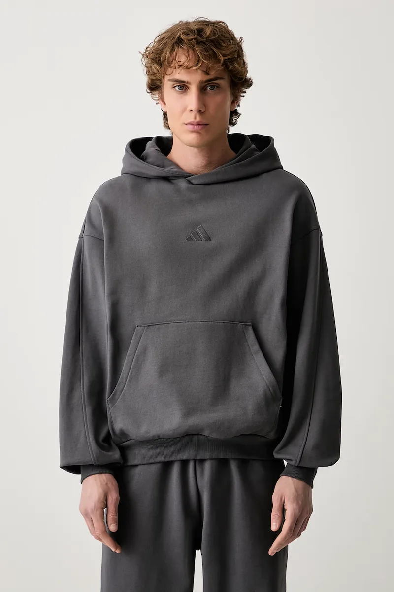 adidas Μπλούζα με κουκούλα ανδρική βαμβακερή