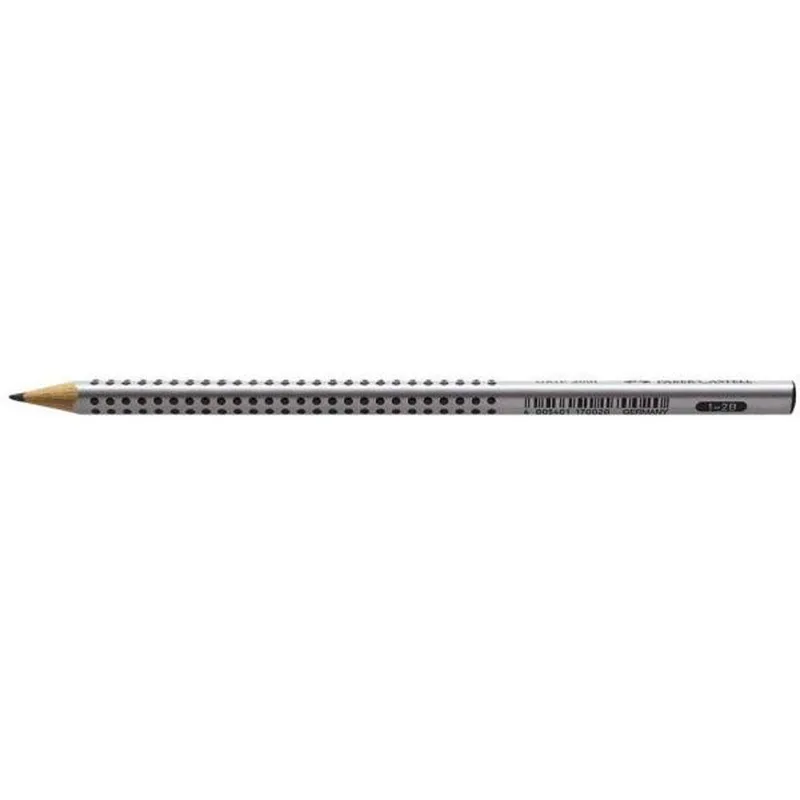 117002 ΜΟΛΥΒΙ FABER CASTELL GRIP 2001 ΓΚΡΙ 2=Β