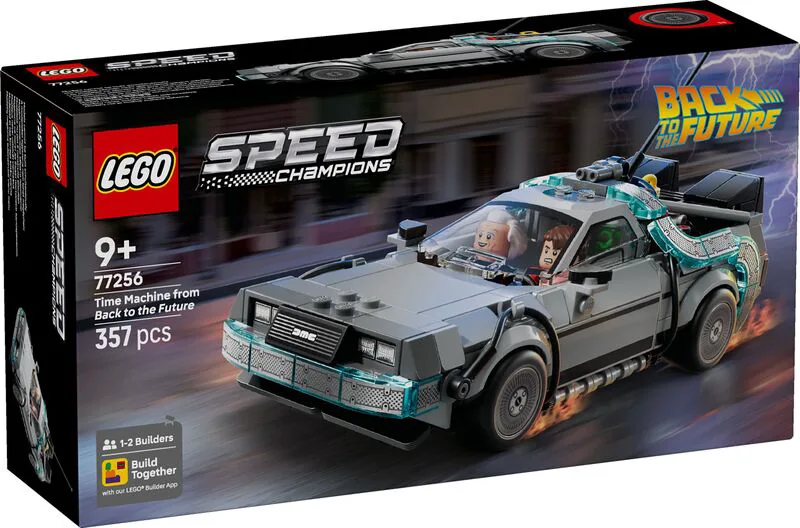 LEGO® Speed Champions Time Machine From Back To The Future (77256)