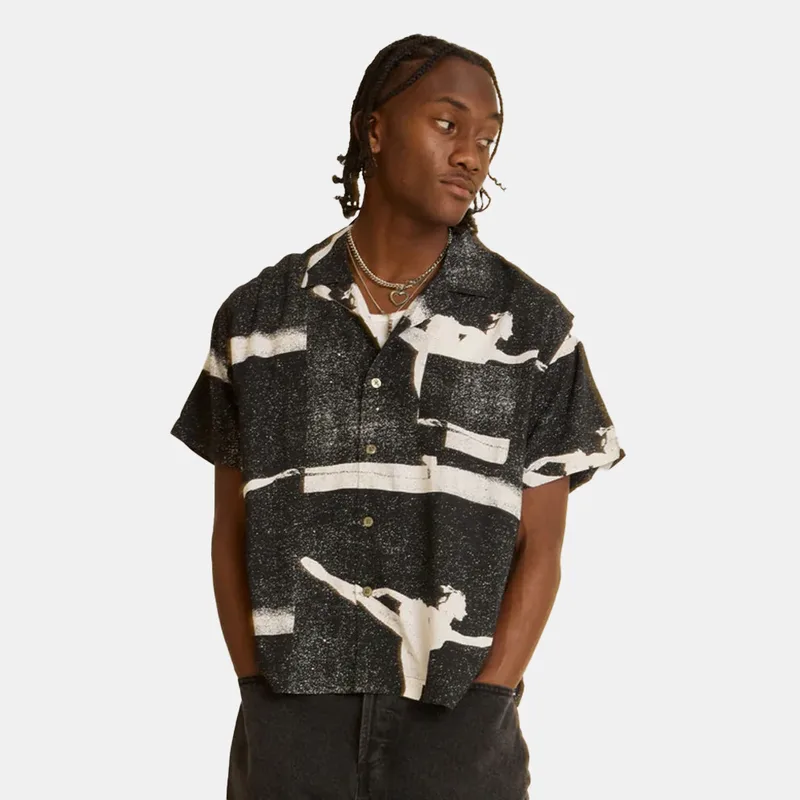 Obey Jacques Woven Ανδρικό Κοντομάνικο Πουκάμισο (9000220932_24038)