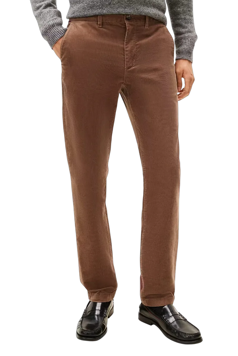 Ανδρικό Κοτλέ Denton Παντελόνι Καφέ Tommy Hilfiger MW0MW40267-0F7