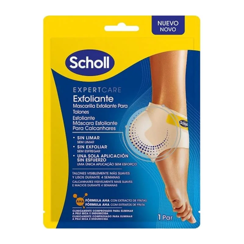 Scholl Exfoliating heel mask 1 pair