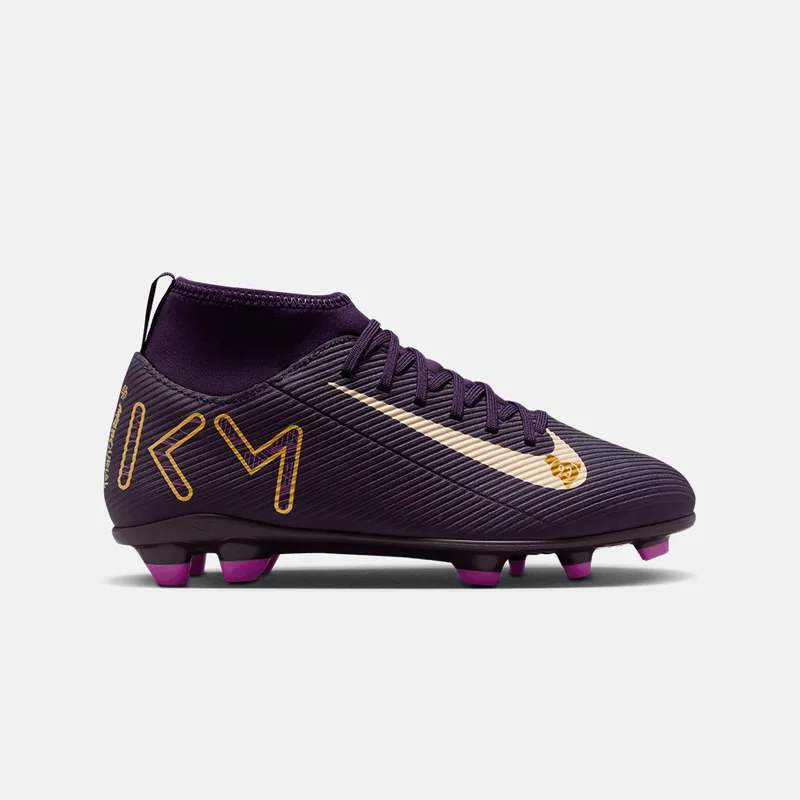 Nike Jr. Mercurial Superfly 10 Club "Kylian Mbappé" Παιδικά Ποδοσφαιρικά Μποτάκια (9000209316_82201)
