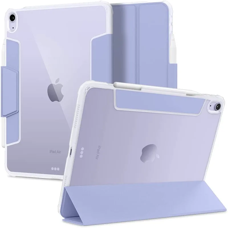 Spigen Ultra Hybrid Pro Θήκη Apple iPad Air 8 2026 11" / Air 7 2025 11" / Air 6 2024 11" / Air 5 2022 10.9" / Air 4 2020 10.9" με Υποδοχή Apple Pencil - Lavender (ACS04567)