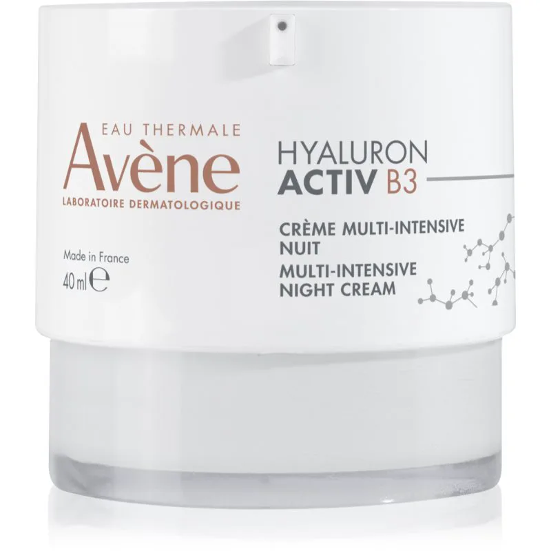 Avène Hyaluron Activ B3 Multi-Intensive Night Cream εντατική κρέμα νύχτας ενάντια στις ρυτίδες 40 ml