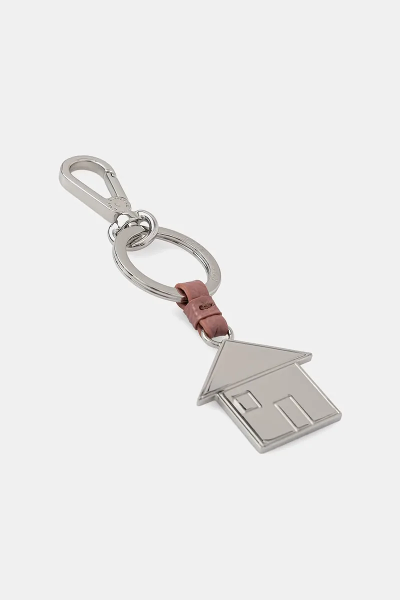 Coccinelle μπρελόκ γυναικείο δερμάτινο BASIC METAL