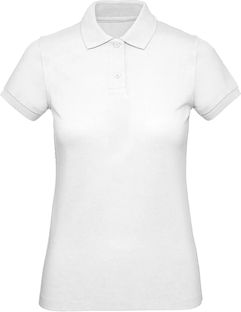 Γυναικειο Μπλουζακι Polο Inspire Organic B & C PW440 White