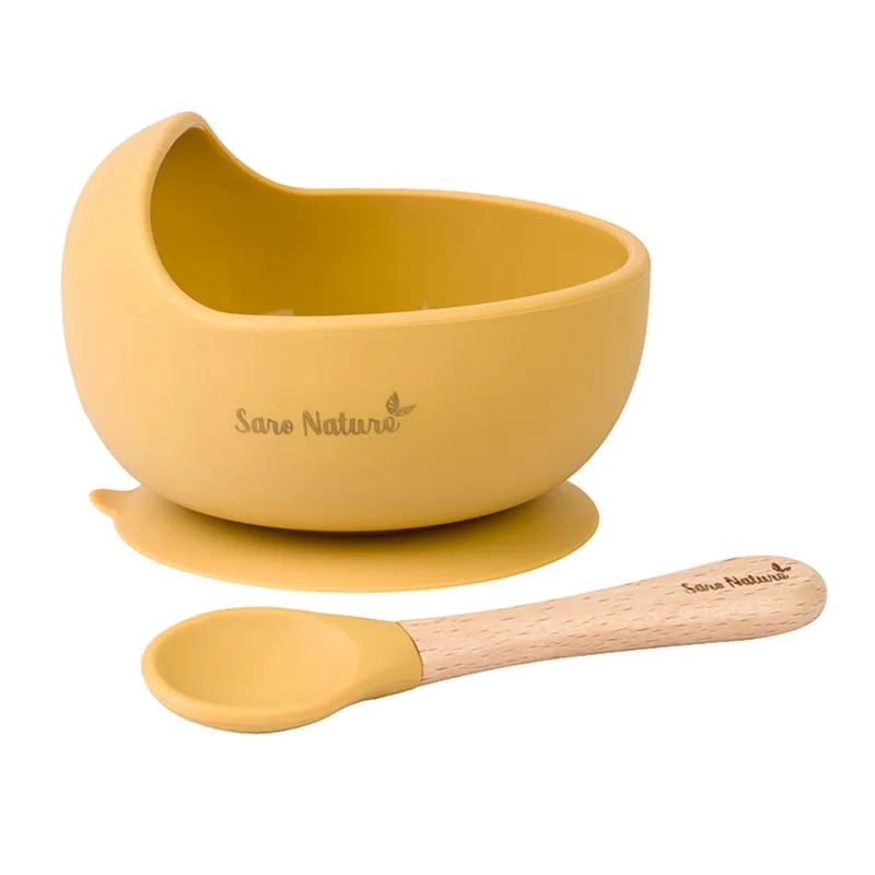 Παιδικό Σετ Φαγητού 2τμχ Saro Nordic Wave Ochra 17395