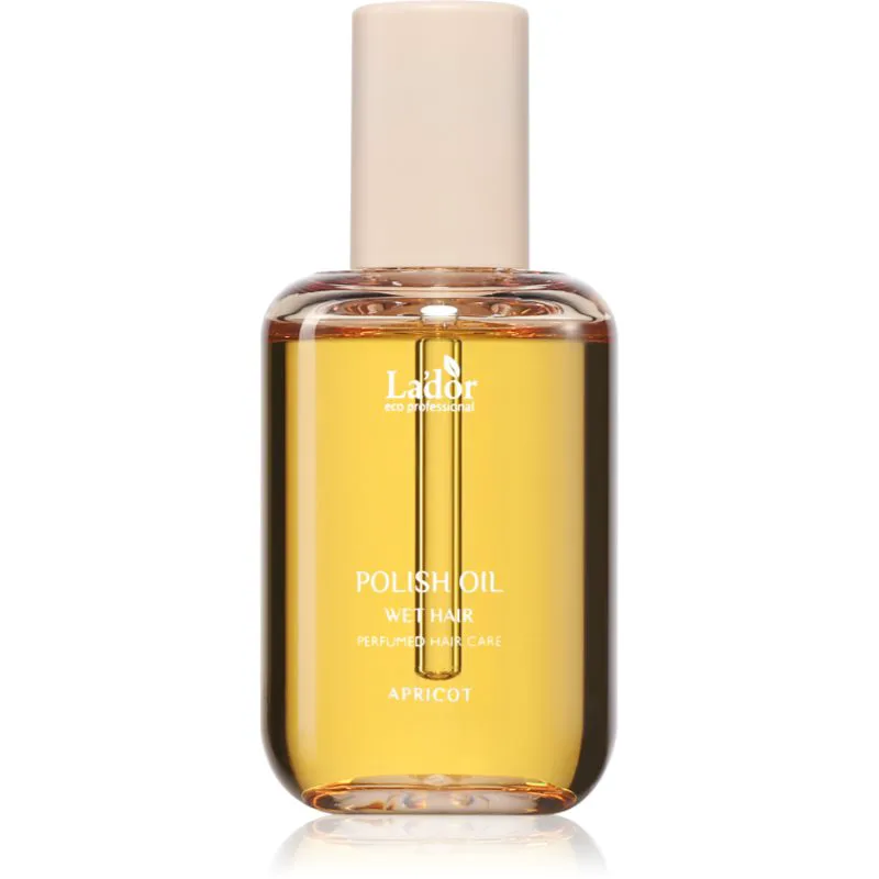 La'dor Polish Oil Wet Hair Apricot θρεπτικό λάδι για το εφέ υγρών μαλλιών 80 ml