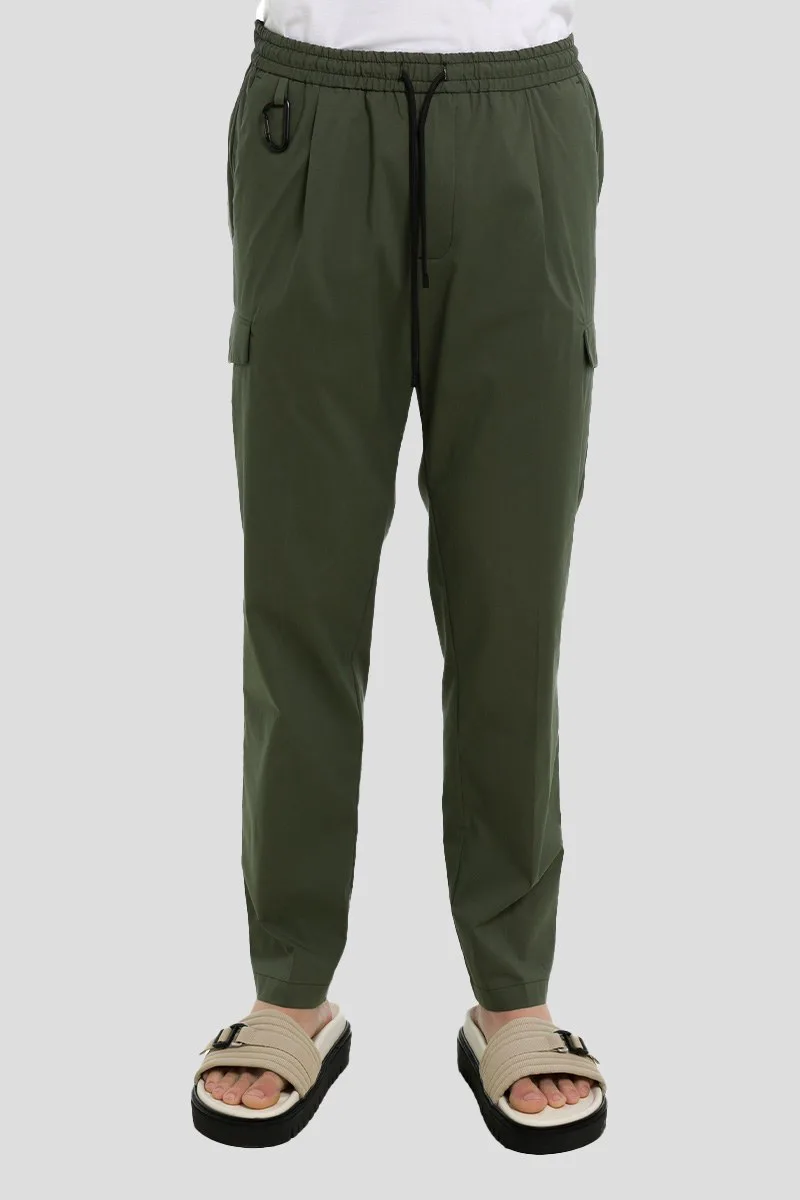 BRIGLIA Ανδρικό Χακί Elasticated Khaki Trousers