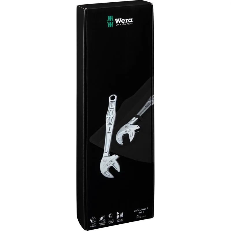 Wera 6004 Joker 2 Set MaulschlÃ¼ssel-Satz