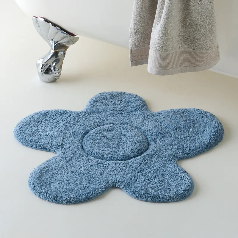 Πατάκι Μπάνιου (Φ60) Kentia Loft Daria 01 Blue