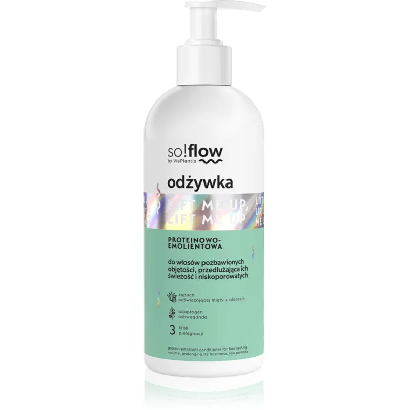 so!flow Hair Without Volume Protein-Emollient Conditioner κοντίσιονερ για μαλλιά χωρίς όγκο 300 ml