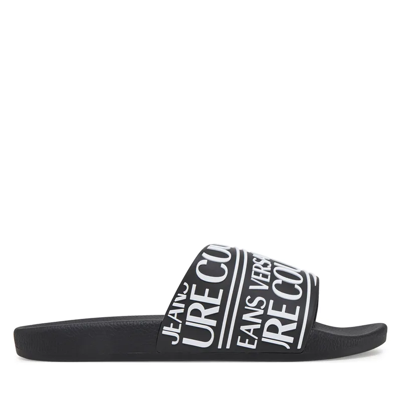 Παντόφλες Versace Jeans Couture 78YA3SQ1 Μαύρο