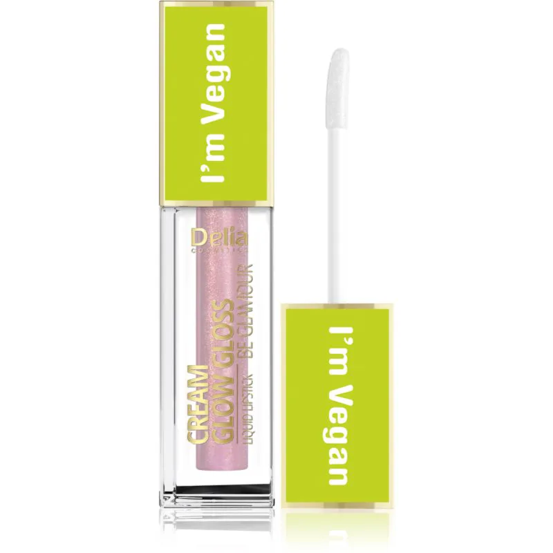 Delia Cosmetics I'm Vegan λιπ γκλος απόχρωση Rose Light 5 ml