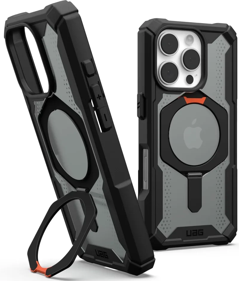 Θήκη Apple iPhone 16 Pro - UAG Plasma XTE Ανθεκτική με MagSafe & Kickstand - Black / Πορτοκαλί (114474114097)