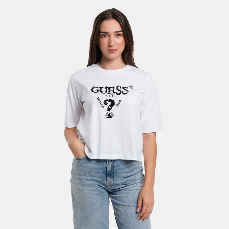 Guess Aurlie Boxy Γυναικείο T-Shirt (9000192253_6231)