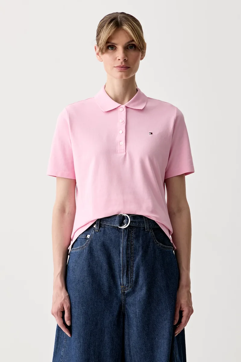 Tommy Hilfiger γυναικείο πόλο με βαμβάκι