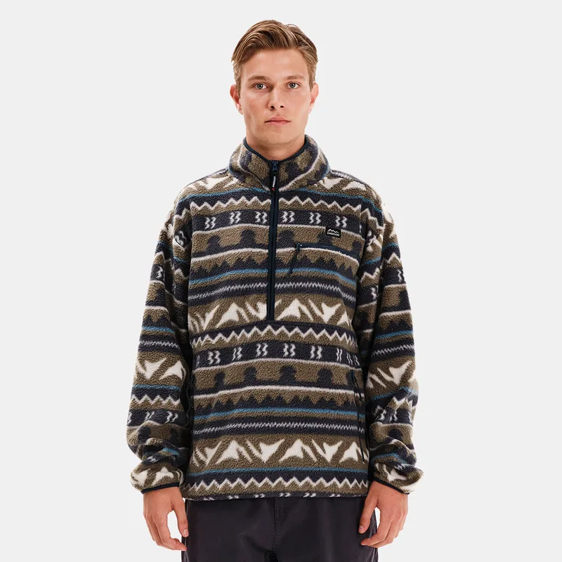 Emerson Half Zip Sherpa Ανδρικό Φούτερ (9000237358_87723)