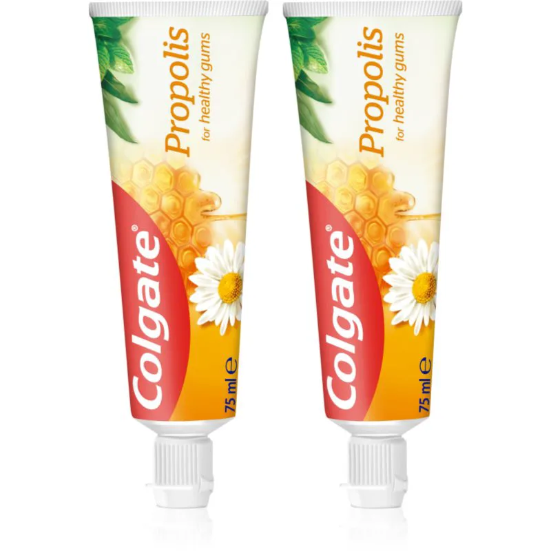 Colgate Propolis Healthy Gums οδοντόκρεμα για ευαίσθητα δόντια 2x75 ml