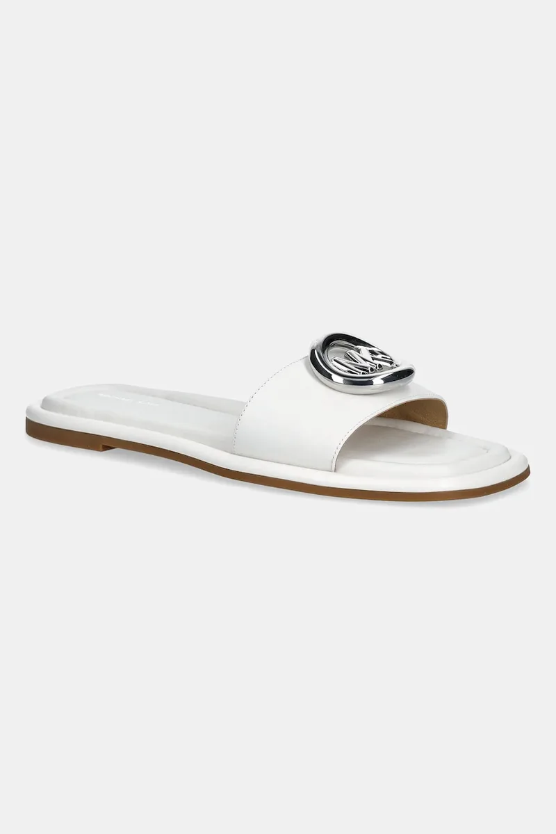 Δερμάτινες παντόφλες MICHAEL Michael Kors Milan Slide
