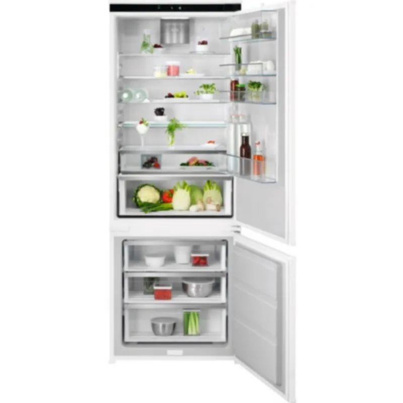 AEG NSC7P751ES Εντοιχιζόμενος Ψυγειοκαταψύκτης 376lt, NoFrost, Wifi, Ε (Υ188,4xΠ69,6xΒ54,9εκ) NSC7P751ES