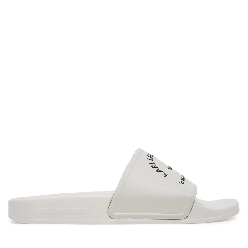 Παντόφλες KARL LAGERFELD Kondo 2.0 KL80908A Λευκό