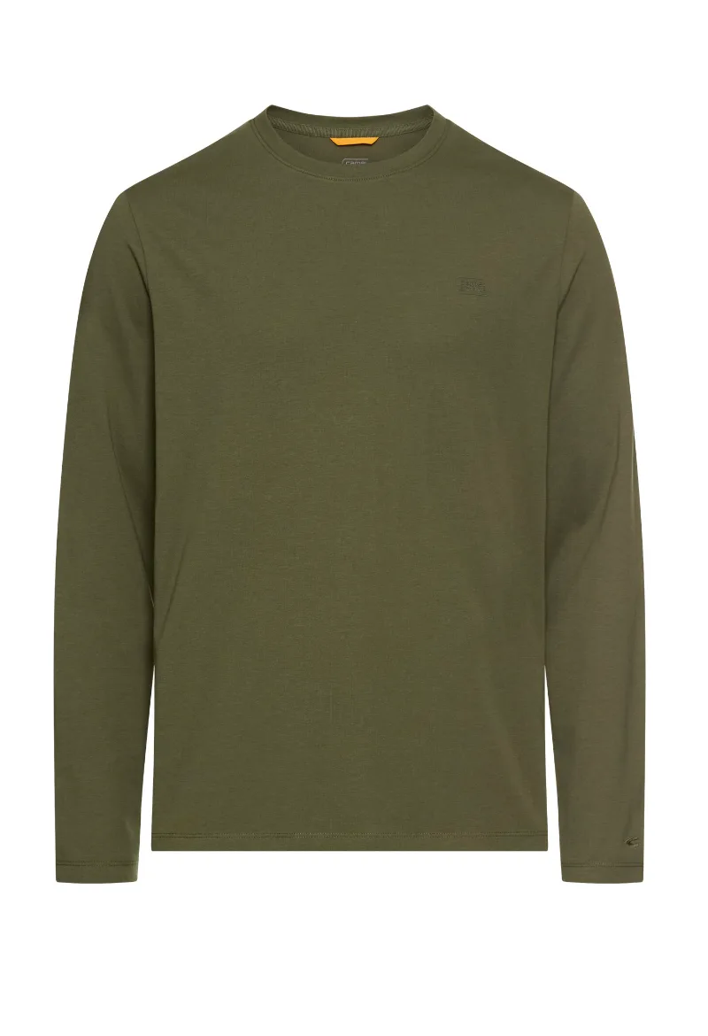 ΑΝΔΡΙΚΗ ΜΠΛΟΥΖΑ CAMEL ACTIVE T-SHIRT M.M. ΚΑΝΟΝΙΚΗ ΓΡΑΜΜΗ ΠΡΑΣΙΝΟ