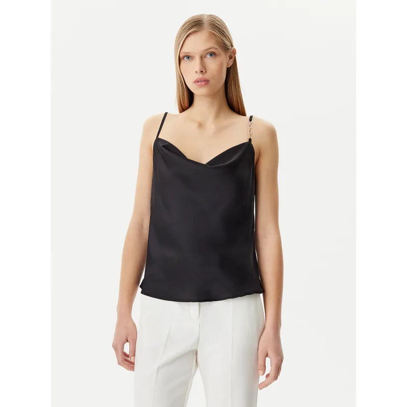 Rinascimento Τοπ CFC0019818002 Μαύρο Regular Fit