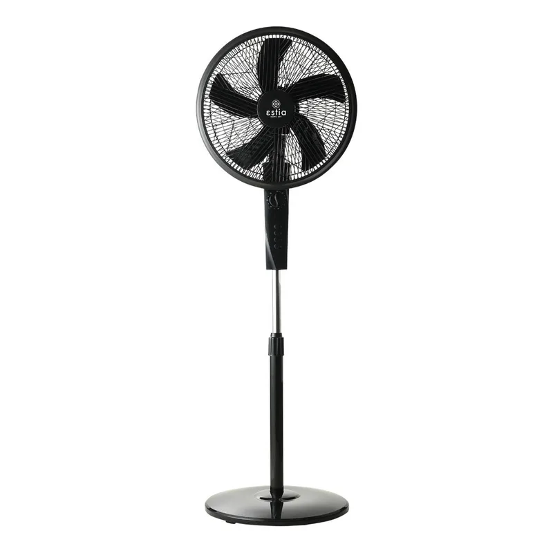 Ανεμιστήρας Σταντ Επιδαπέδιος Aither 40cm 45W Μαύρος Με Χρονοδιακόπτη