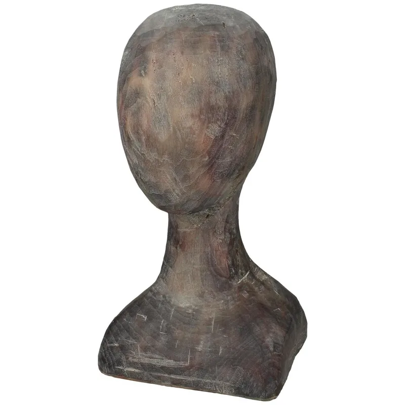 Διακοσμητικό ArteLibre Κεφάλι Καφέ Polyresin 22x22x40cm