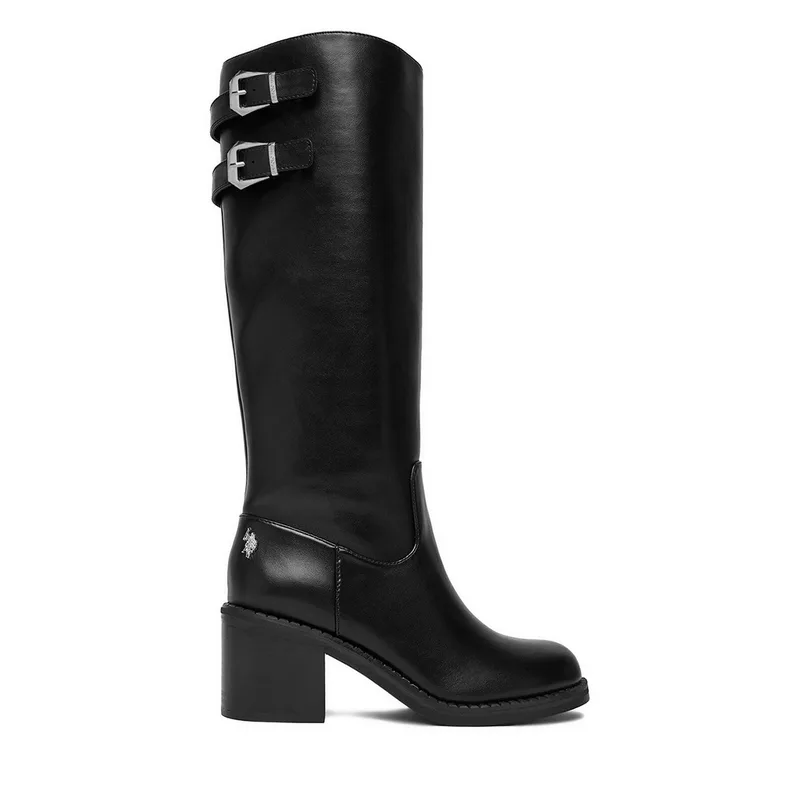 Μπότες U.S. Polo Assn. EO-SABINA001W/EY1 Μαύρο
