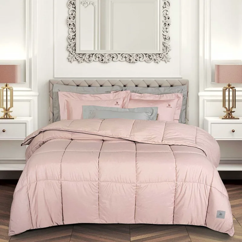 ΠΑΠΛΩΜΑ ΥΠΕΡΔΙΠΛΟ GREENWICH POLO CLUB ESSENTIAL 4444 PINK 220Χ240CM