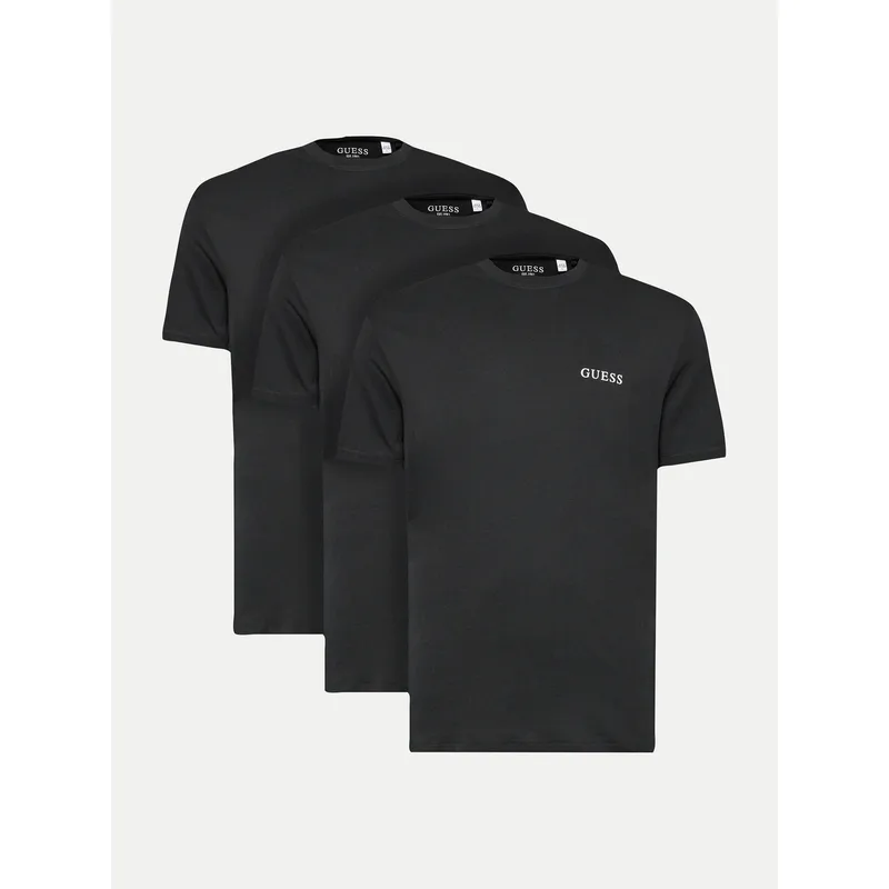 Guess Σετ t-shirts U4YG52 KCAM1 Μαύρο Regular Fit