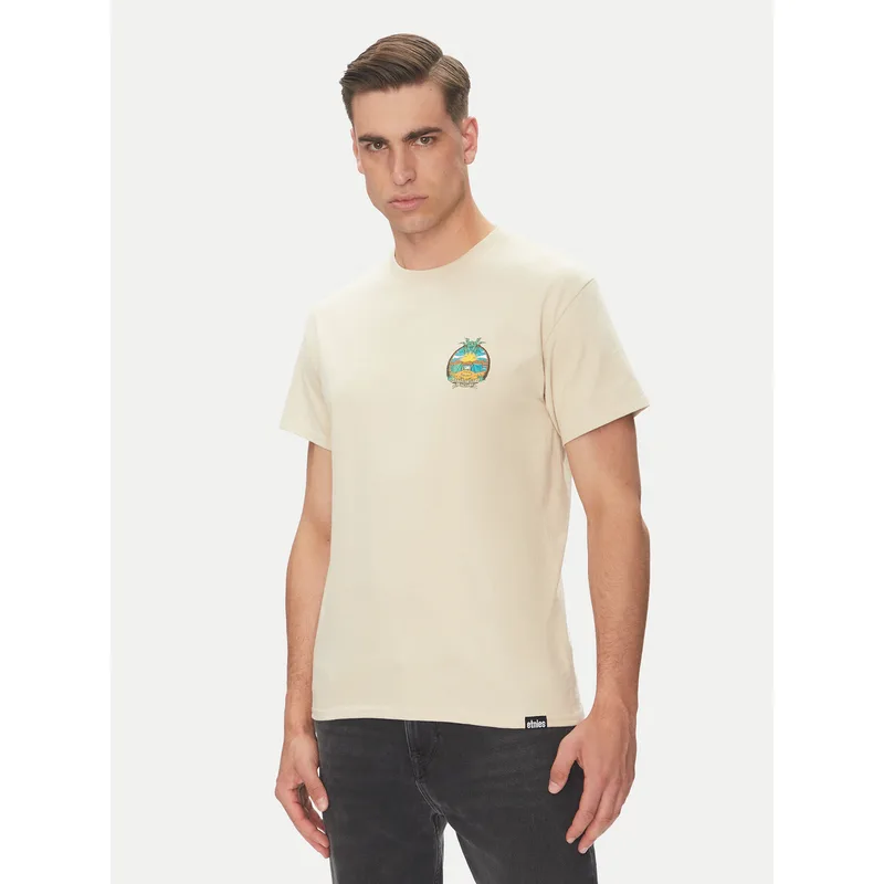 Etnies T-Shirt Camp Vibes 4130003782 Μπεζ Regular Fit