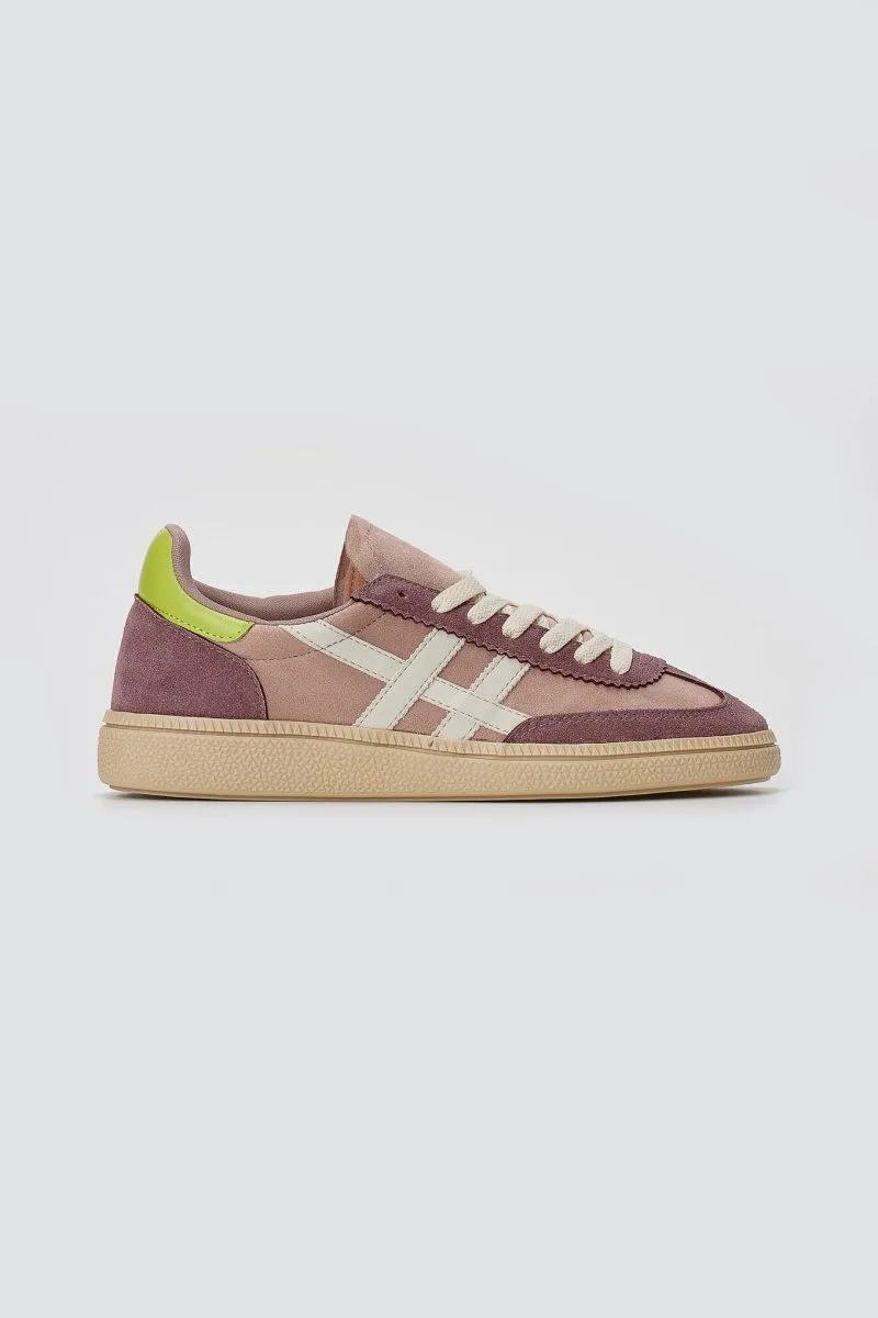 CORINA Lace Up Sneakers - 6045 - Lilac Suede