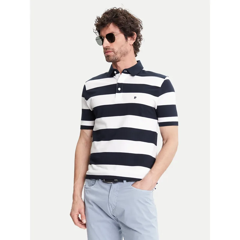 Pierre Cardin Polo C5 21394.2113 Μαύρο Regular Fit